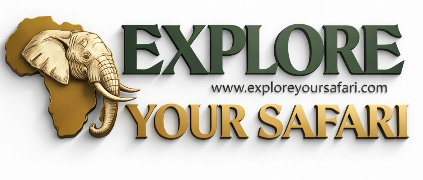 Explore Your Safari logo featuring an African elephant and continent silhouette.
